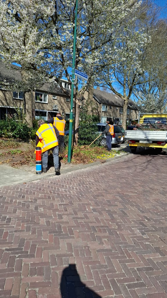GWW-medewerkers aan het werk in de openbare ruimte